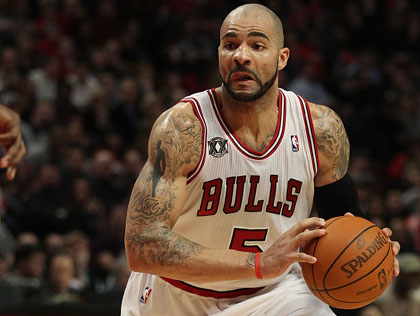 Chicago Bulls Tattoos on Star Player Of Chicago Bulls  Carlos Boozer    Oh  Ambo